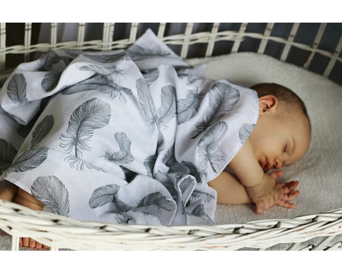 2 pack Muslin Swaddle 100% Cotton